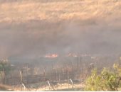 صور.. اشتعال النيران بأحد المستوطنات الاسرائيلية على الحدود اللبنانية 