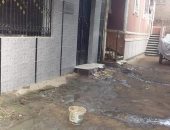 قارئ يشكو من طفح مياه الصرف الصحى بكفر محمود فى مركز الباجور بالمنوفية