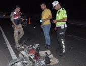 مقتل مواطن تركى وإصابة 4 آخرين فى حادث تصادم بدراجة نارية
