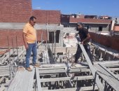 صور .. إيقاف أعمال للبناء المخالف شرق الإسكندرية 