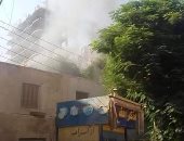صور.. اندلاع حريق فى مبنى إدارة الواسطى التعليمية بشمال بنى سويف 