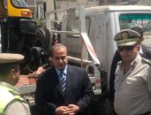 صور .. مدير أمن الغربية يترأس حملة مرورية بمدينة طنطا