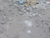 قارئة تشكو من سوء حالة الأسفلت بمنطقة الرياد بسموحة فى الإسكندرية