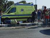 إصابة 4 أشخاص فى حادث انقلاب سيارة بأسيوط