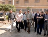 رئيس جامعة المنصورة يتفقد مبانى المدن الجامعية استعدادا للعام الدراسى الجديد