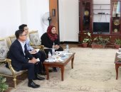 رئيس جامعة أسوان يلتقى مدير المركز الثقافى الكورى بالقاهرة