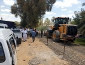 تنفيذ 3 قرارات إزالة للتعديات على الاراضى الزراعية غرب الإسكندرية.. صور