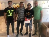 صورة.. توقيع حسن يوسف لاعب طلائع الجيش للانضمام لصفوف أسوان