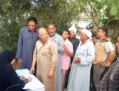 الكشف على 1460 مريضا خلال قافلة طبية بصحراوى البحيرة