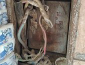 قارئ يشكو من وجود كابلات كهرباء مكشوفة بشارع صالح عابدين دار السلام