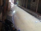 قارئ يشكو انتشار مياه الصرف الصحى بشارع الشيخ السيد بمنطقة بشتيل