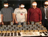 صور.. إحباط تهريب 500 طربة حشيش بالقاهرة والجيزة