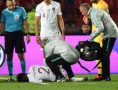 إصابة سيميدو مع منتخب البرتغال تثير القلق فى برشلونة