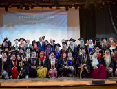  كلية الصيدلة جامعة بنى سويف تحتفل باليوبيل الفضى وتخرج الدفعة 21