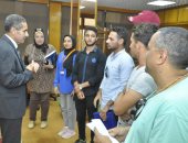 طلاب جامعة القناه يقدمون أفكار مبتكرة فى المعسكر البيئى بمحمية نبق