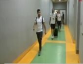 فيديو.. وصول فريق الزمالك برج العرب استعدادًا لنهائى الكأس