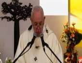 شاهد.. البابا فرانسيس يترأس القداس الإلهى فى مدغشقر
