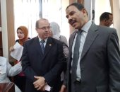 صحة المنوفية تتفقد الكشف الطبى لفرق فيروس سى بكلية التربية بشبين الكوم