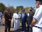 صور .. محافظ جنوب سيناء يتفقد مشروعات مدينة الطور  وجامعة الأزهر