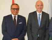 عمرو الجناينى يلتقى انفانتينو لمناقشة تطورات عمل اللجنة الخماسية باتحاد الكرة