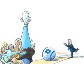 كاريكاتير إسرائيلى : نتنياهو سيفوز فى انتخابات الكنيست وسيشكل الحكومة