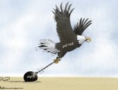 كاريكاتير الصحف الإماراتية.. "الإخوان تكبل الحوار اليمنى"