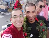 صور.. بطل تنس الأهلى عن الفوز بالبطولة العربية: من قلب المحنة تولد المنحة