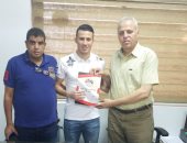 الإنتاج الحربى يتعاقد مع محمد شوقى غريب لمدة 3 مواسم