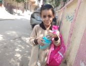 أول يوم مدرسة.. سامى يشارك بصور لطفليه منصور ولوجى