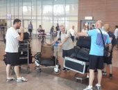 كؤوس مانشستر سيتي الإنجليزي تصل مطار القاهرة ضمن جولتها العالمية