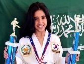 كندة المعاوى طفلة سعودية تحقق بطولات عالمية بالتايكوندو.. تعرف عليها 