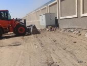 صور.. رفع 162 طن قمامة فى حملات نظافة بالأقصر وكفر الشيخ