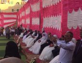 الشرقية تنظم حفل زفاف جماعى بمناسبة العيد القومى للمحافظة