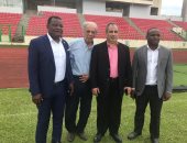 وفد الأهلى يزور ملعب "مالابو" قبل لقاء كانو سبورت بدورى الأبطال.. صور