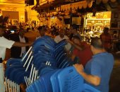 صور.. حملات مسائية بالإسكندرية لرفع كفاءة الإنارة وإزالة إشغالات الطريق