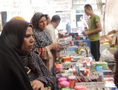 صور.. مديرية أمن المنوفية تنظم معارض للمستلزمات المدرسية بأسعار مخفضة