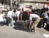 حملات بأحياء الإسكندرية للتصدى لحالات الإشغالات والمخالفات