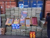 ضبط 6 ملايين عبوة ألعاب نارية قادمة من الصين عبر ميناء الإسكندرية