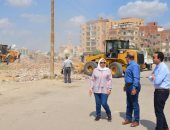 نائب محافظ الإسماعيلية يواصل حملة حديقة الفروسية من المخلفات والرتش