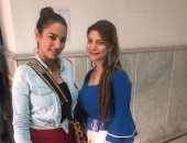 درة بعد التصويت بانتخابات الرئاسة التونسية: قاومت نزلة البرد من أجل بلدى..فيديو