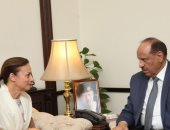 وزير الداخليه الأردنى يلتقى ممثل منظمة الأمم المتحدة للطفولة "اليونيسف"