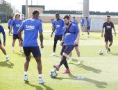 ميسي يعود لتدريبات برشلونة قبل مواجهة دورتموند