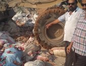 إعدام 32 طن صلصة منتهية الصلاحية ضُبطت بمصنع فى العاشر من رمضان 