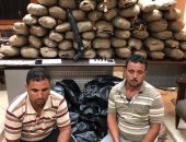 ضبط سائق وعاطل بحوزتهما 200 كيلو بانجو وسلاح نارى بالدقهلية