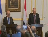 سامح شكرى: علاقات مصر وفرنسا "تاريخية".. وهناك توافق كبير بين الدولتين