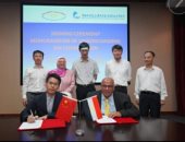 اتفاقية تعاون بين معهد بحوث الإلكترونيات ومعهد شنغهاى للأنظمة الميكرومترية
