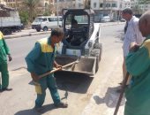 صور.. حملات نظافة ورفع مخلفات وإزالة تعديات بالبناء فى 5 محافظات