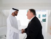 ولى عهد أبوظبى ومايك بومبيو يبحثان تداعيات هجوم أرامكو على المنطقة.. صور