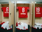 صور .. شاهد غرف لاعبي الأهلي والزمالك قبل السوبر 