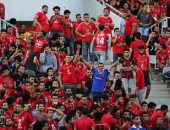 فيديو ..جماهير الاهلي تهتف لشهداء الزمالك 